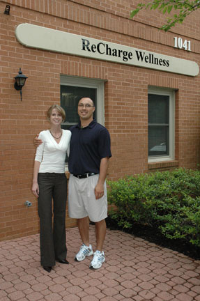ReCharge Chiropractic & Sports Injury Center entrance