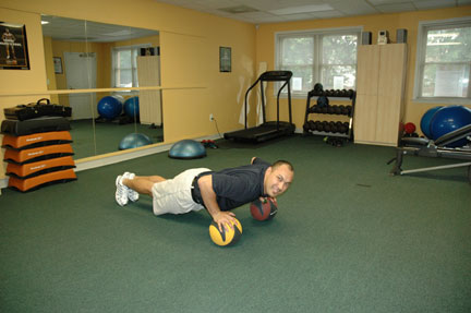 Work out at ReCharge Chiropractic & Sports Injury Center